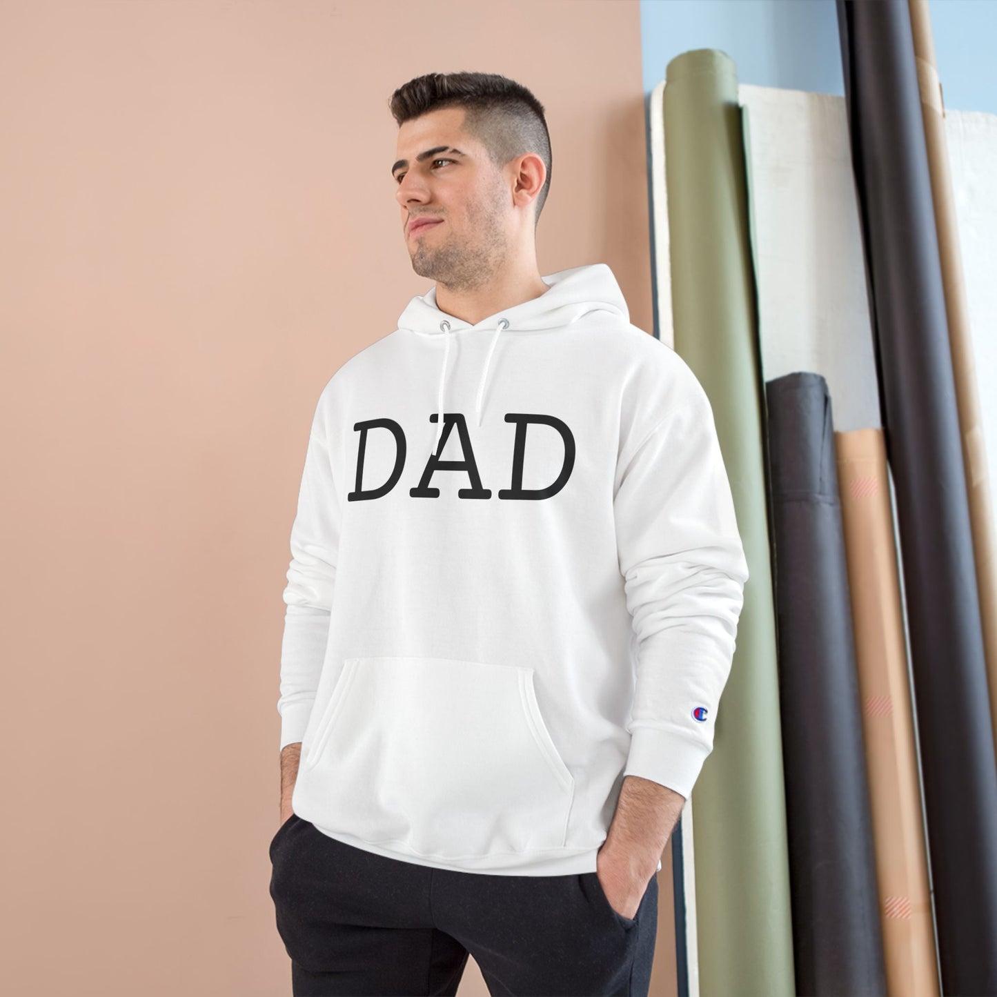 Christian Dad Hoodie - Champion