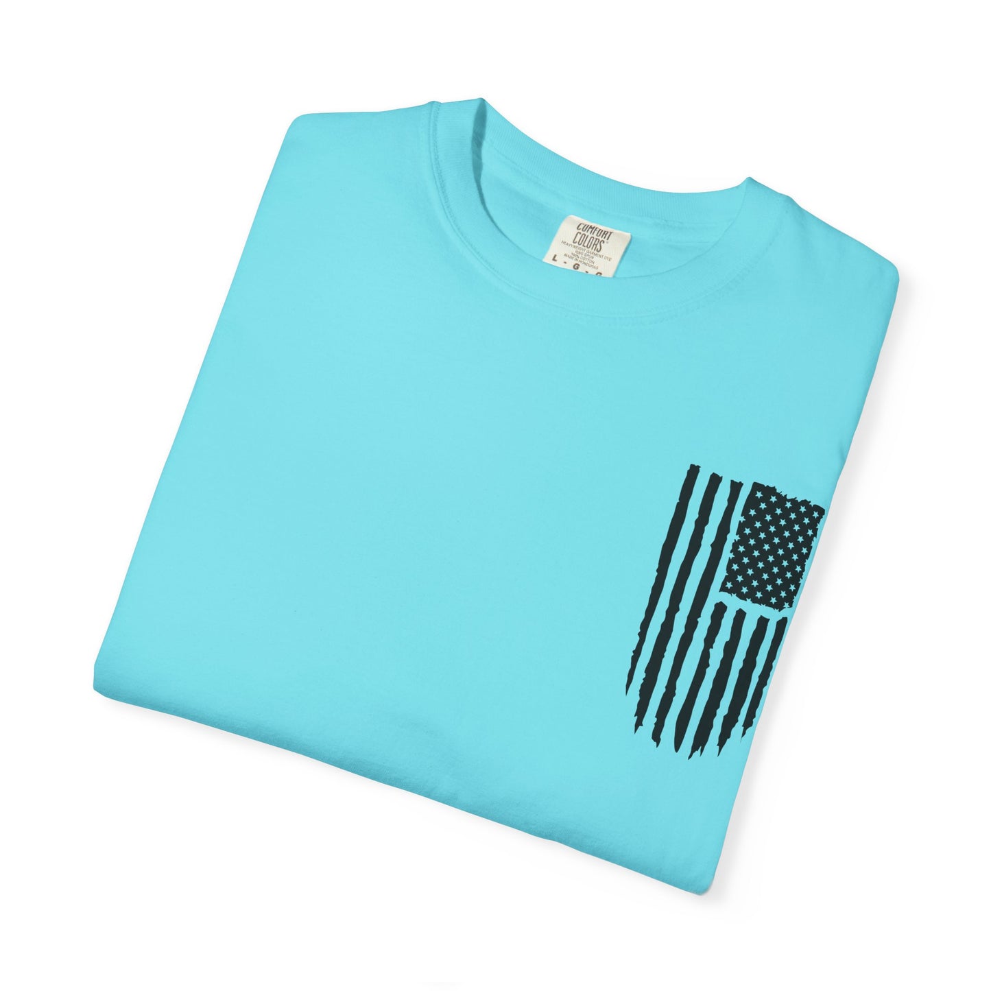 Patriotic Dad - Comfort Colors (Black Writing)