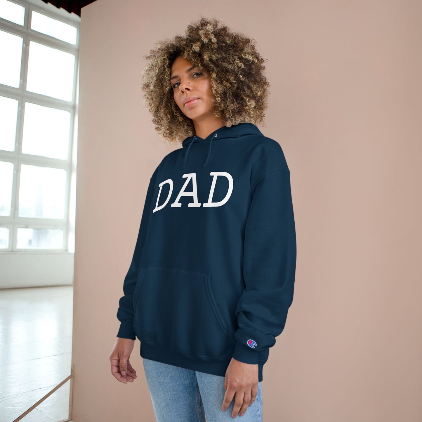 Christian Dad Hoodie - Champion