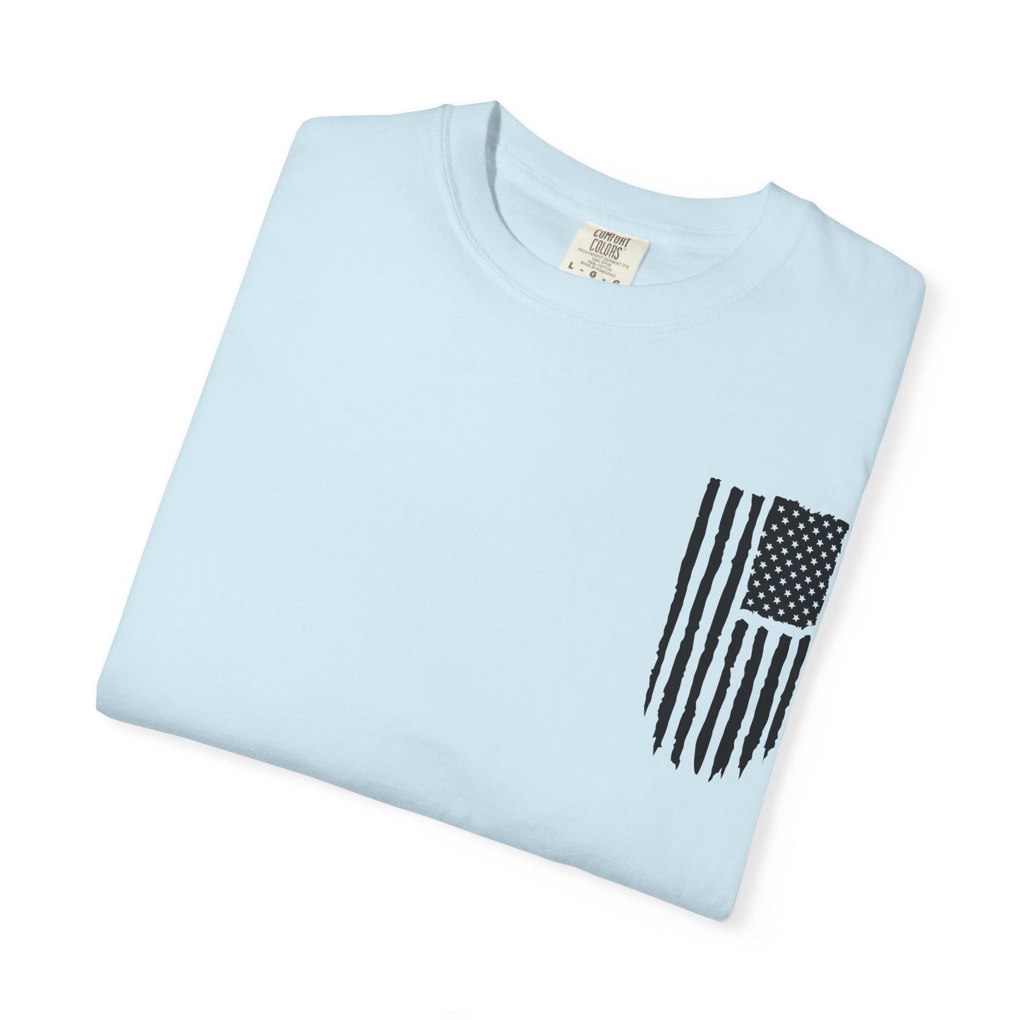 Patriotic Dad - Comfort Colors (Black Writing)