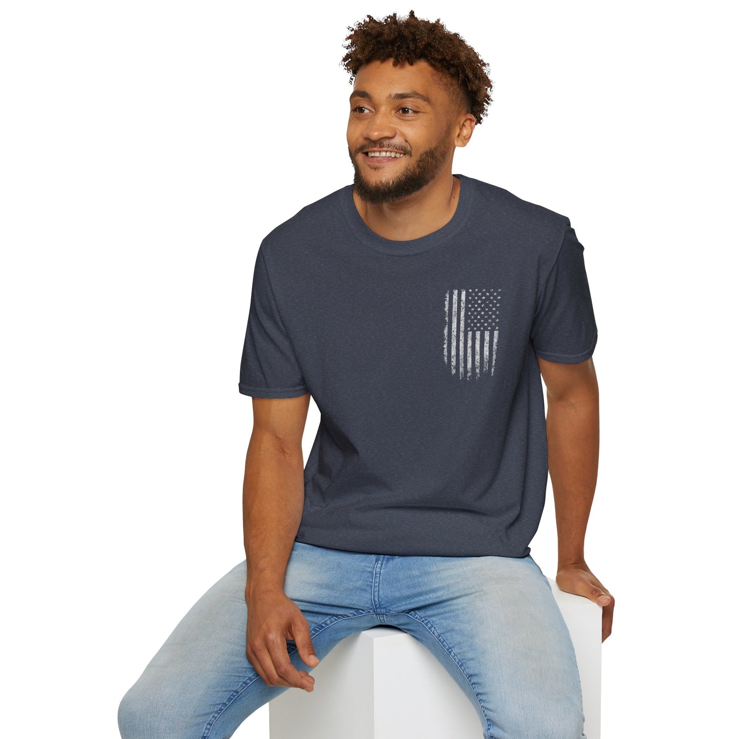 Patriotic Dad T-Shirt - Gilden