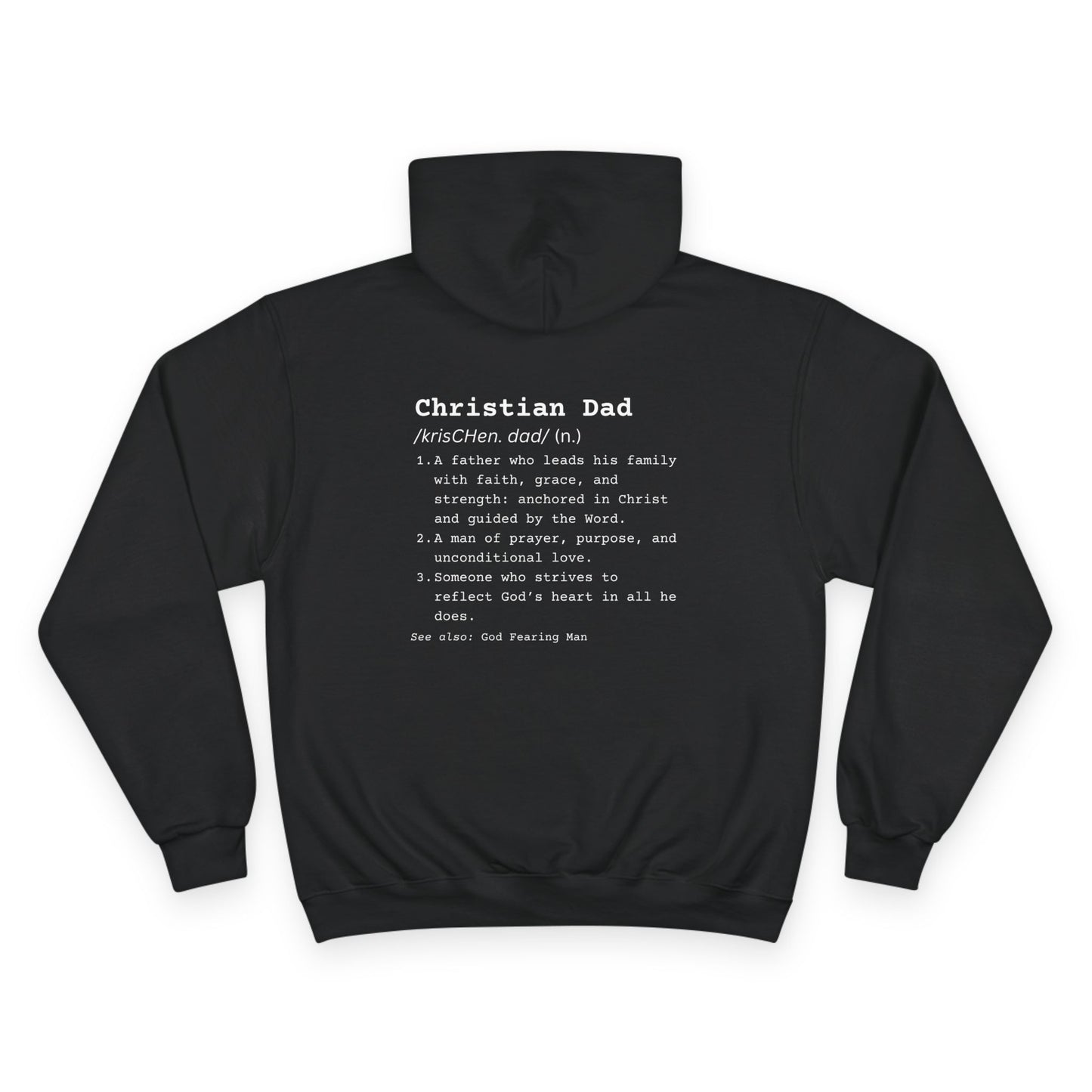 Christian Dad Hoodie - Champion