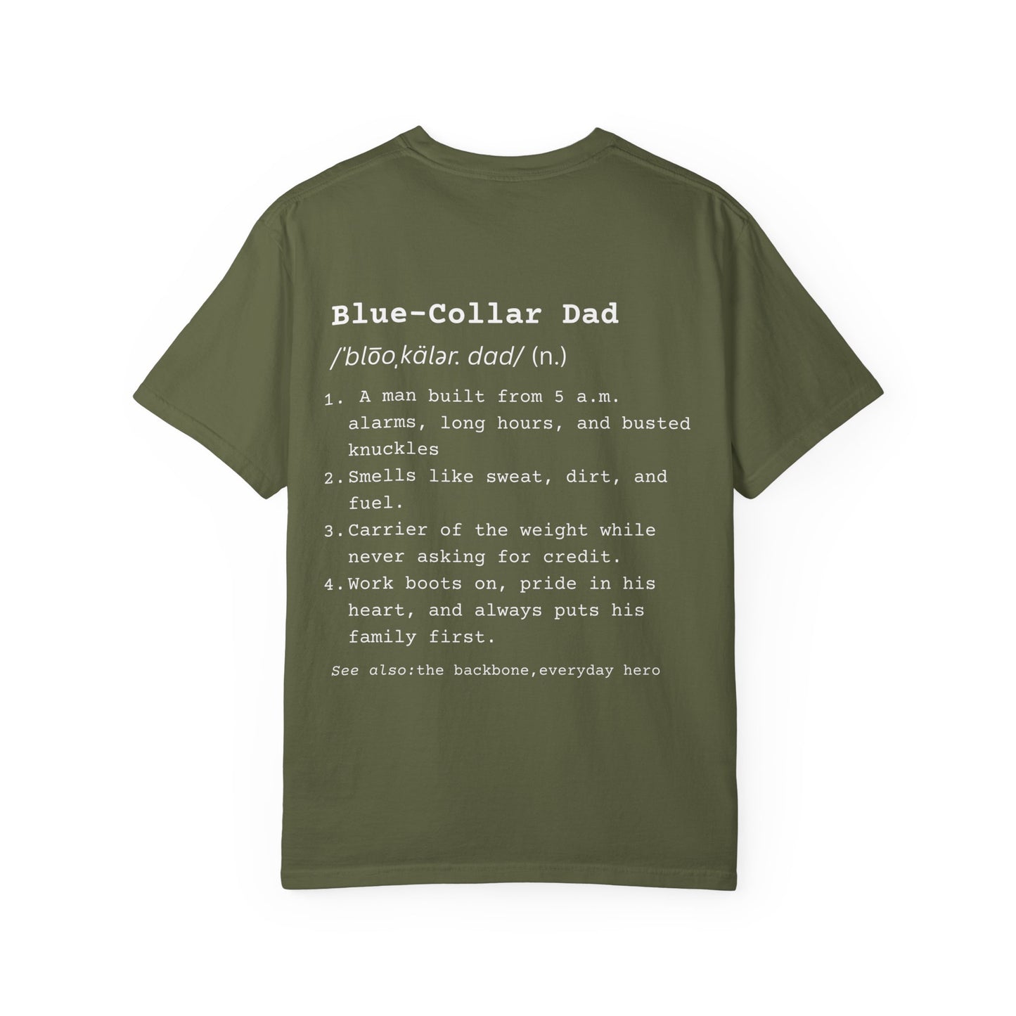 Blue Collar Dad - Comfort Colors