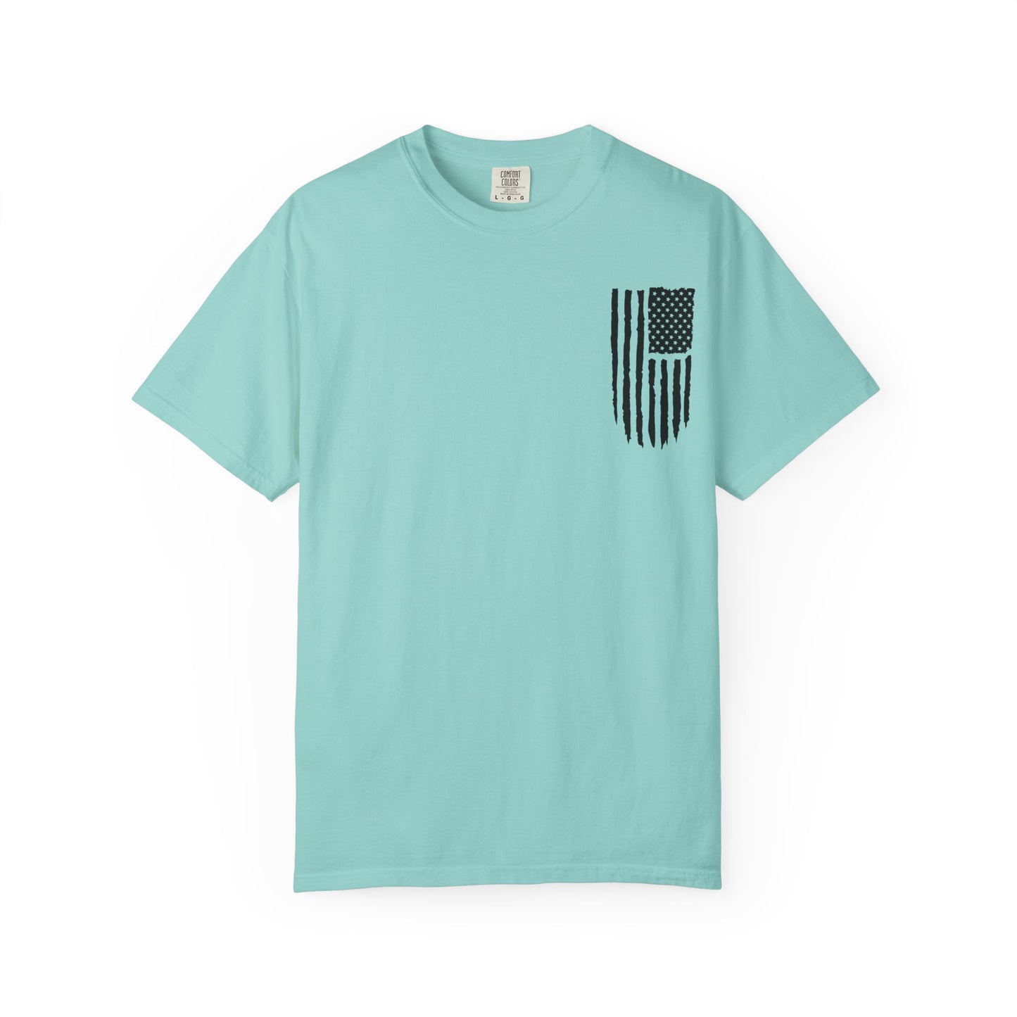 Patriotic Dad - Comfort Colors (Black Writing)