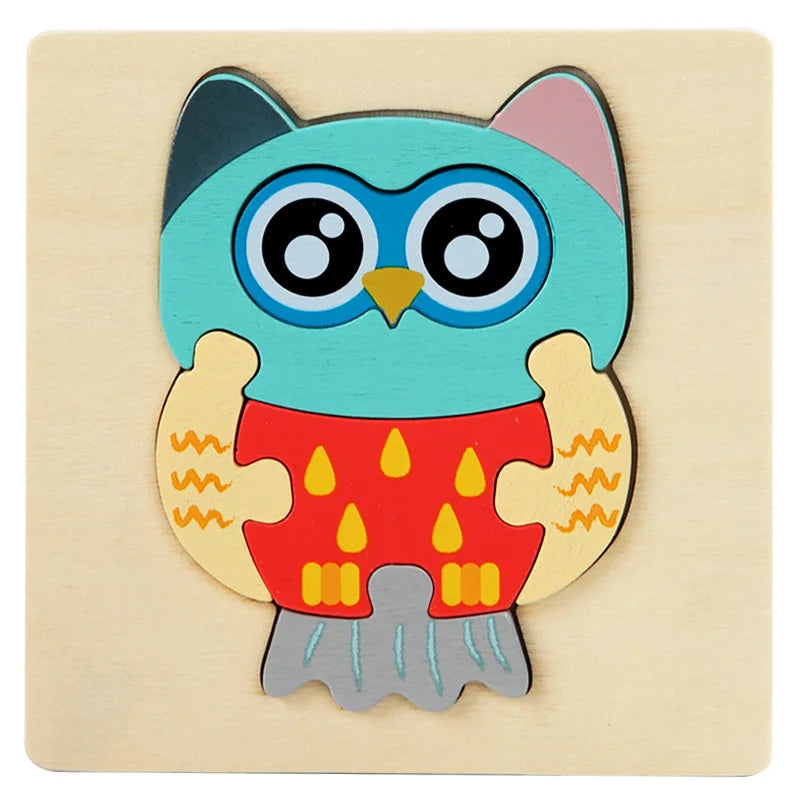 Kids 3D Wooden Puzzle