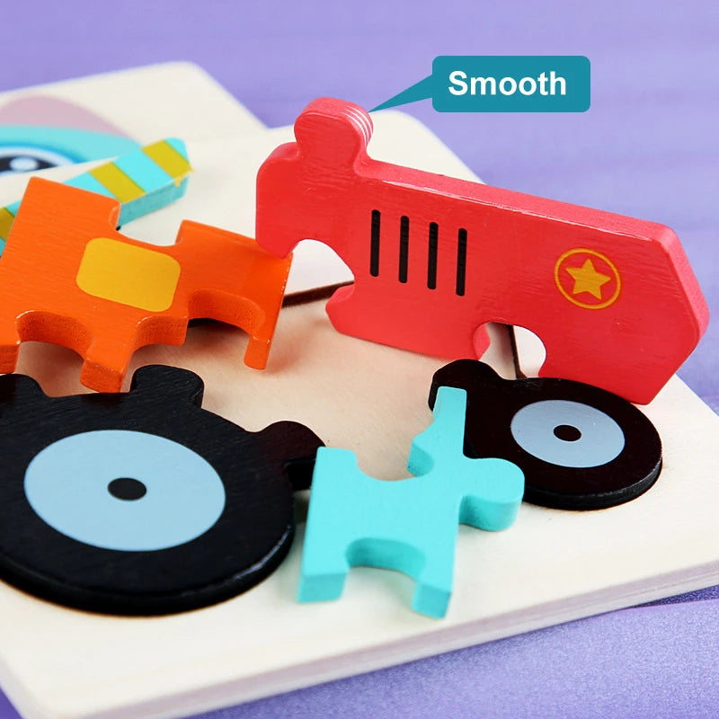 Kids 3D Wooden Puzzle