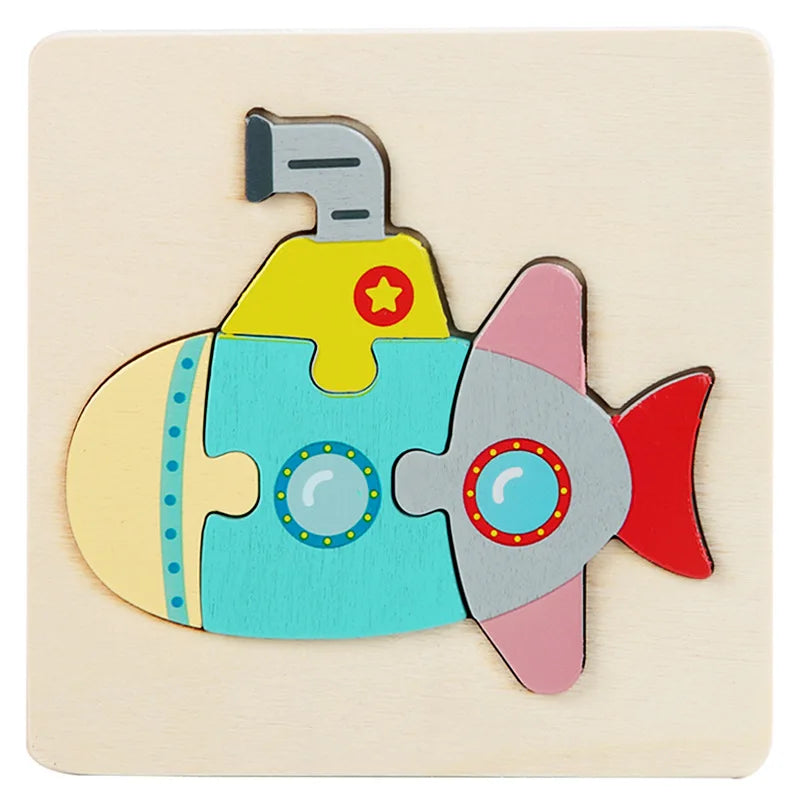 Kids 3D Wooden Puzzle