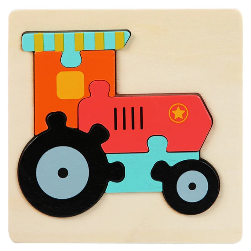 Kids 3D Wooden Puzzle