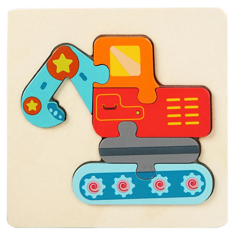 Kids 3D Wooden Puzzle