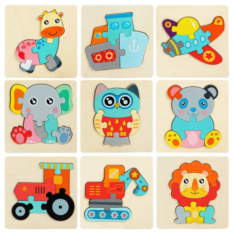 Kids 3D Wooden Puzzle