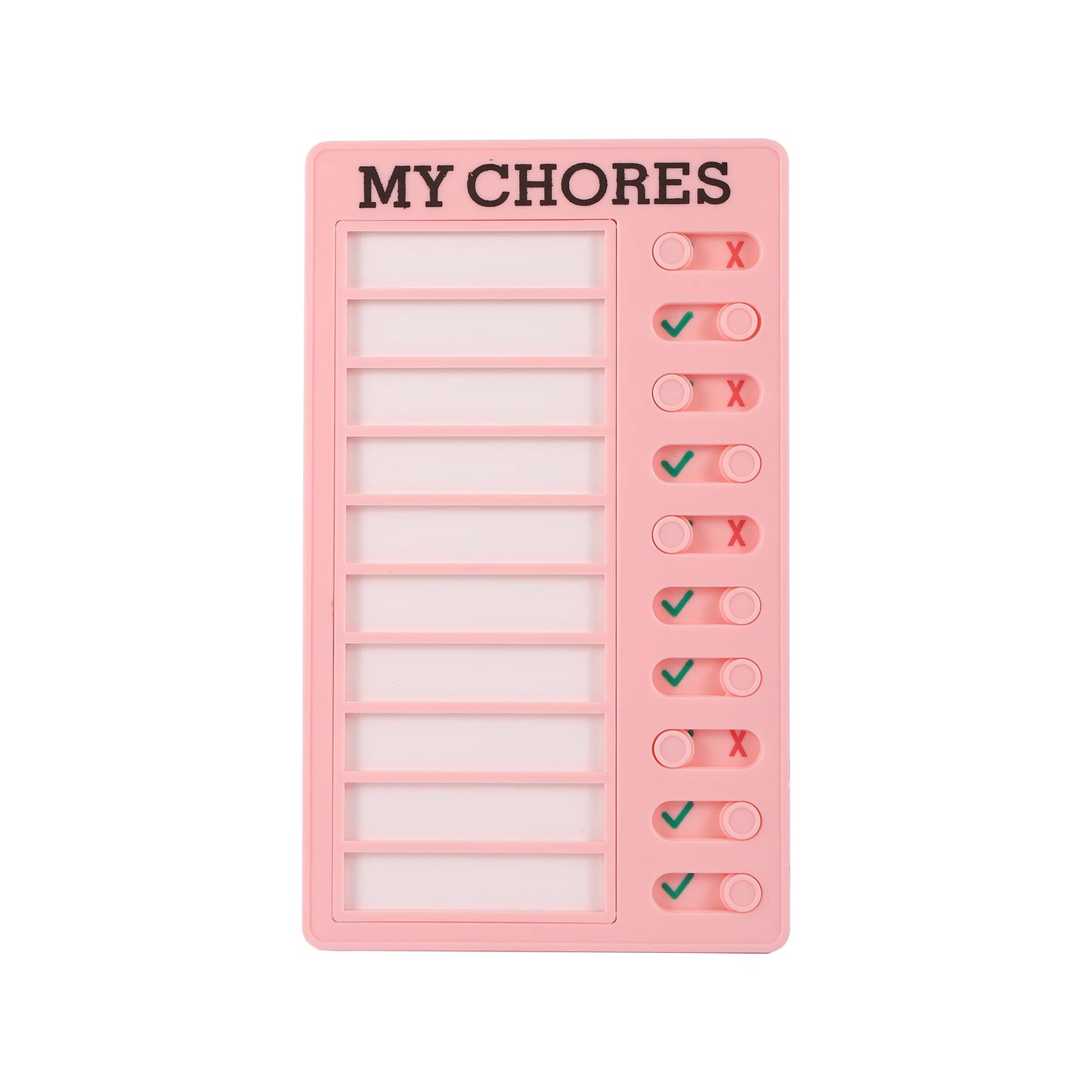 Childrens Reusable Daily Checklist