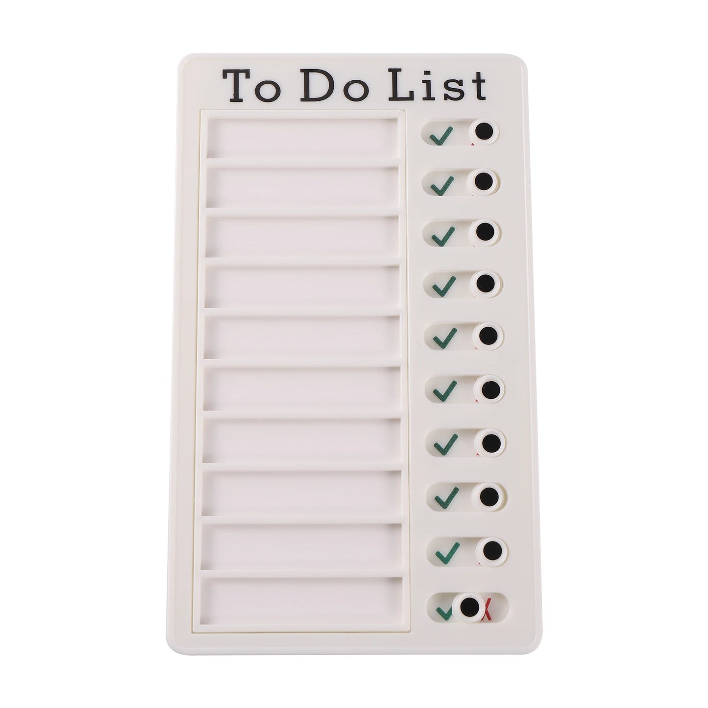 Childrens Reusable Daily Checklist