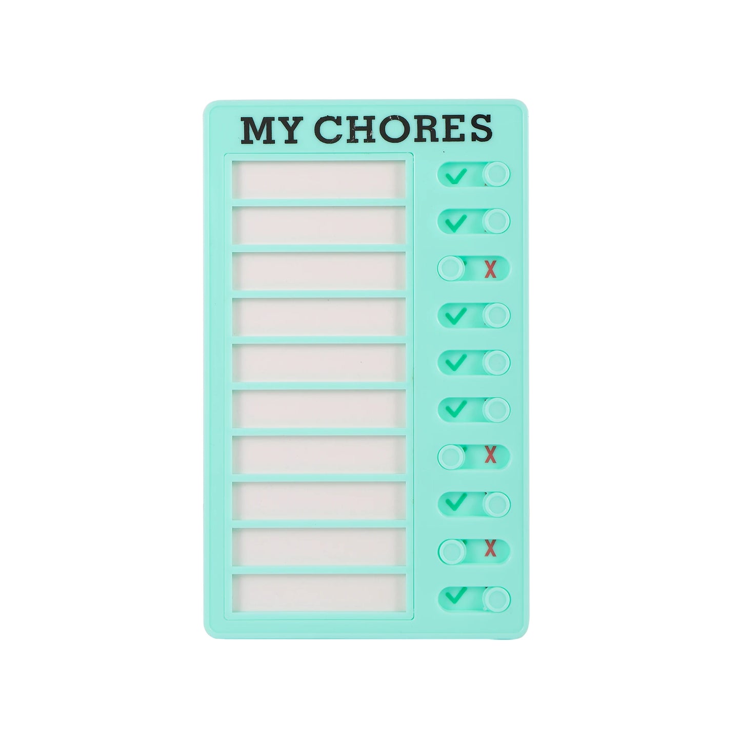 Childrens Reusable Daily Checklist