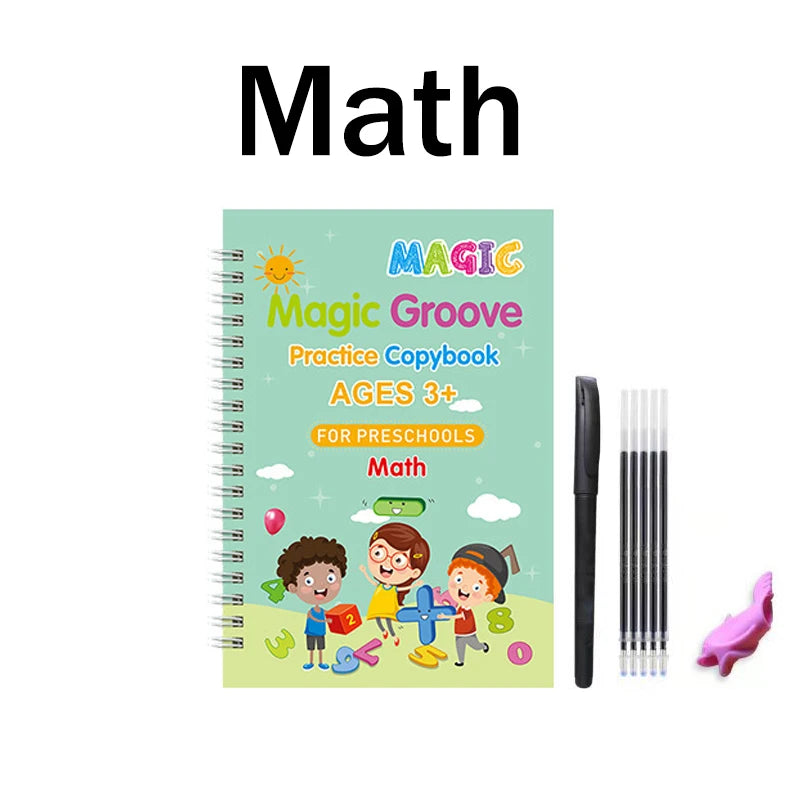 Reusable Fading Ink Writing and Drawing Copybook