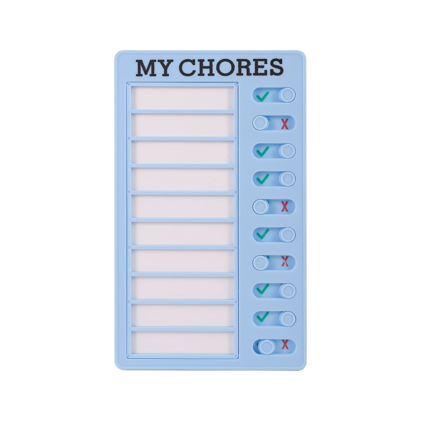 Childrens Reusable Daily Checklist
