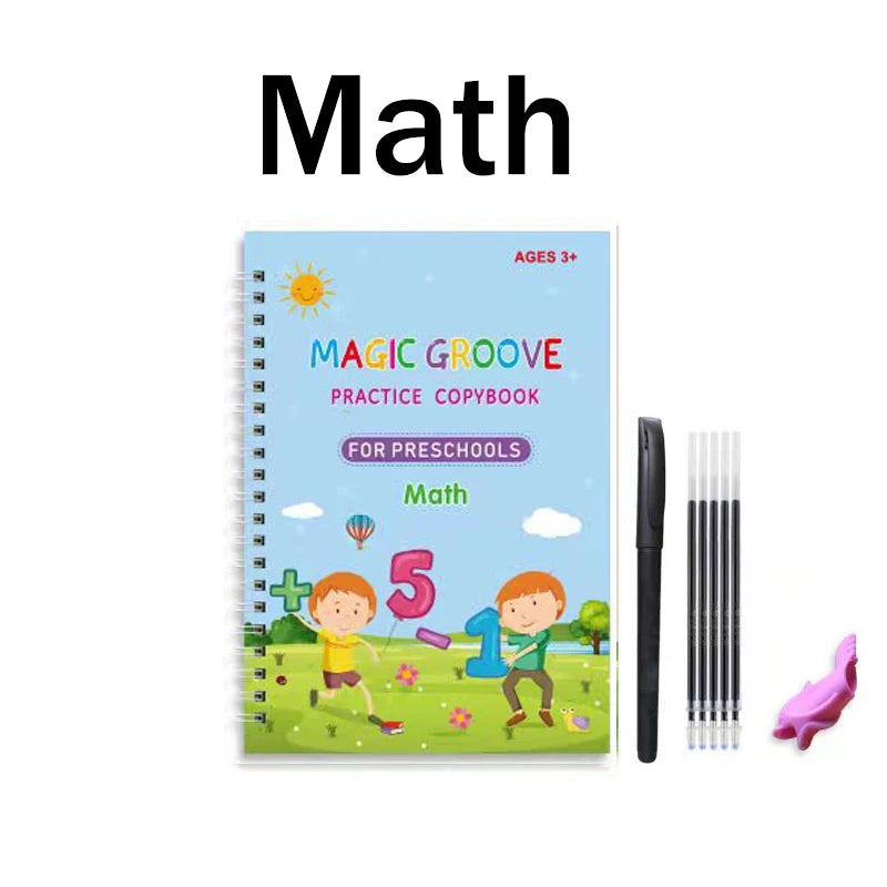 Reusable Fading Ink Writing and Drawing Copybook