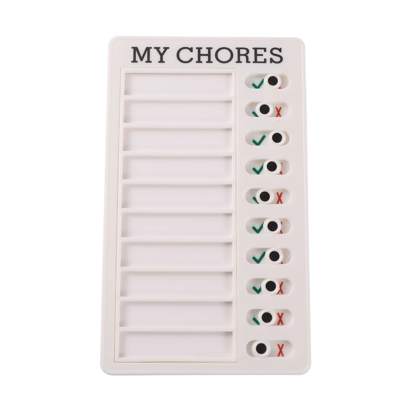 Childrens Reusable Daily Checklist