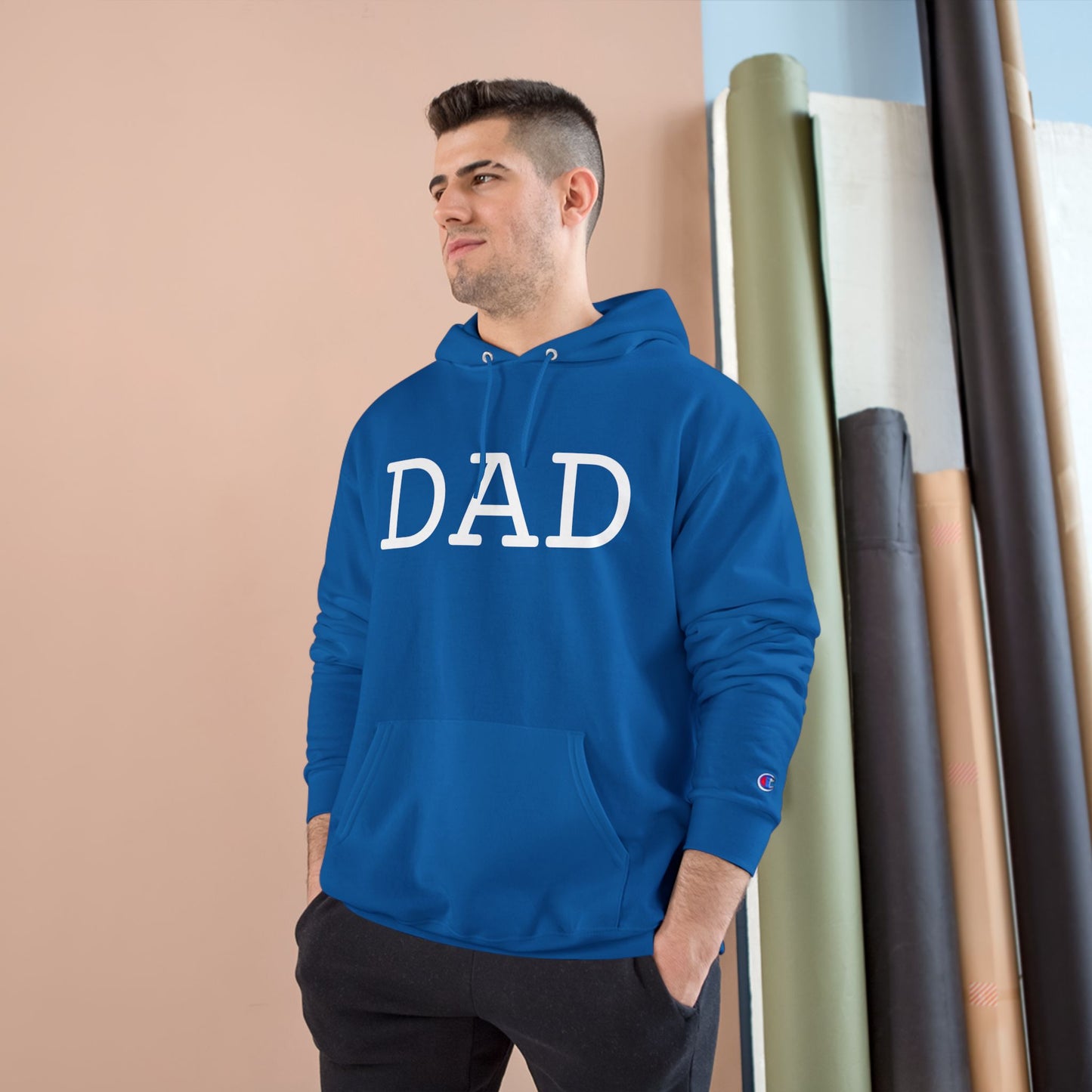 Christian Dad Hoodie - Champion