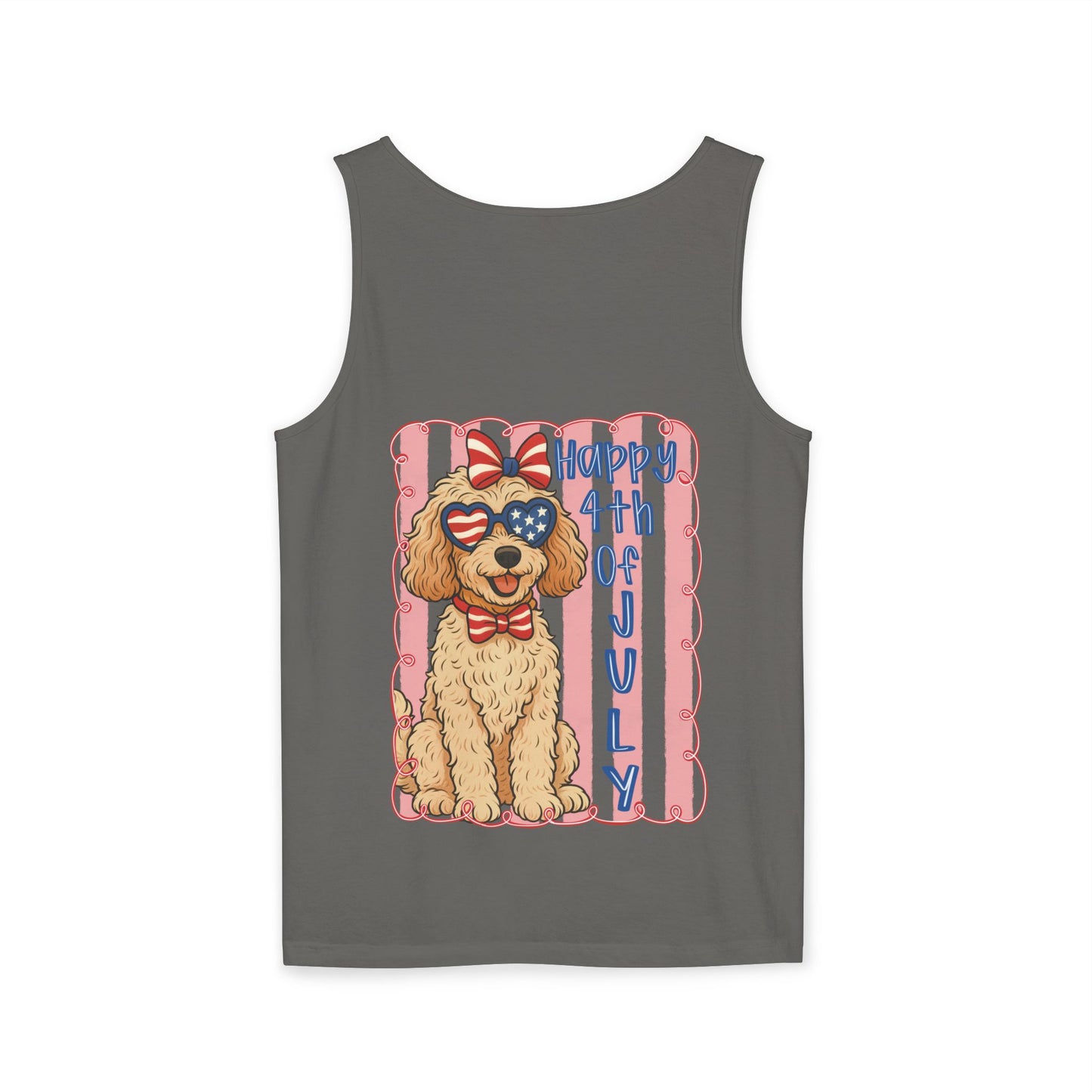 Patriotic Labradoodle - Tank (Comfort Colors)