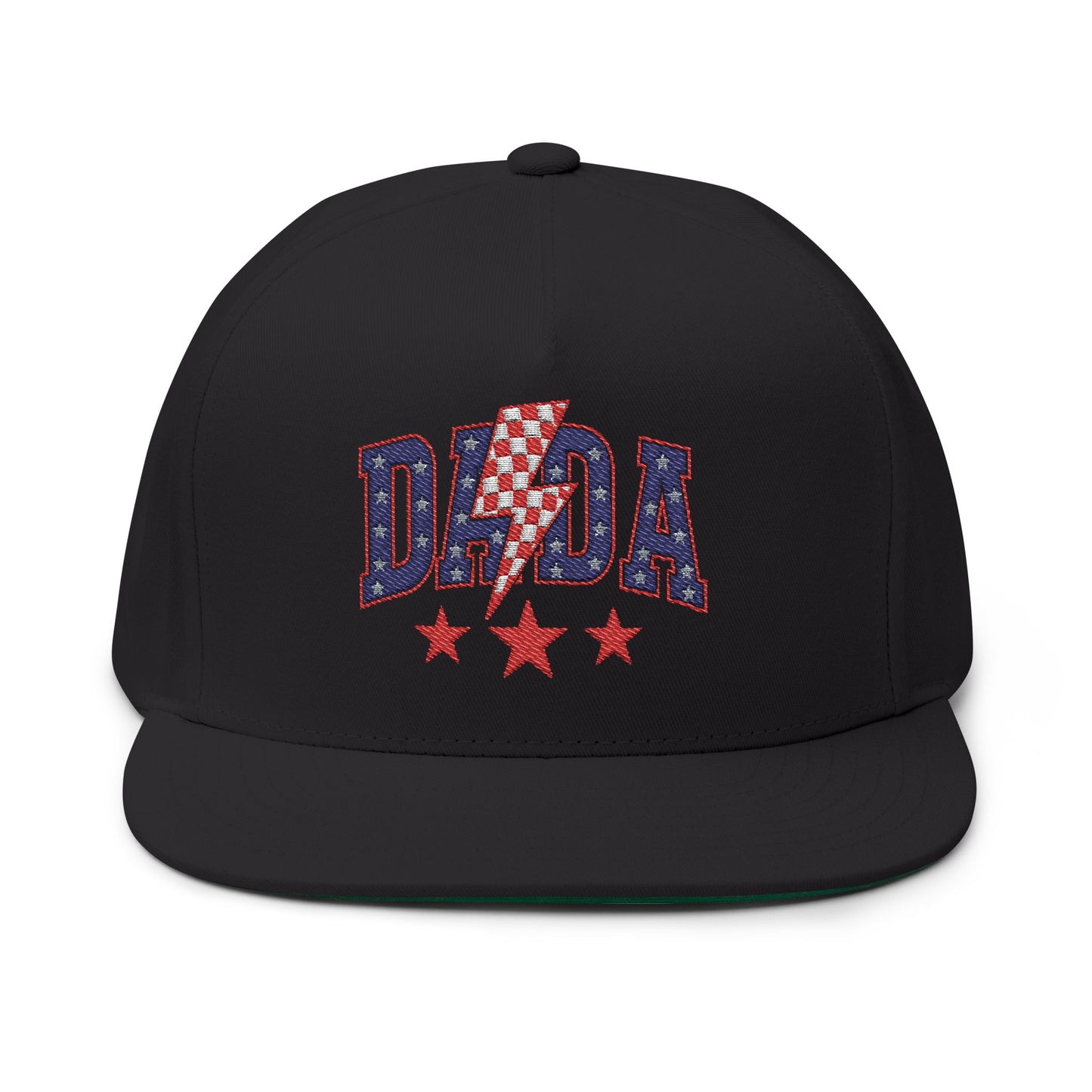 Patriotic Dad Flat Bill