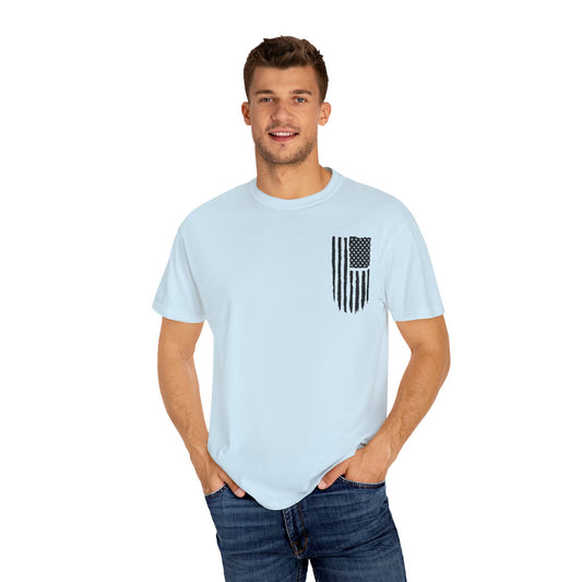 Patriotic Dad - Comfort Colors (Black Writing)