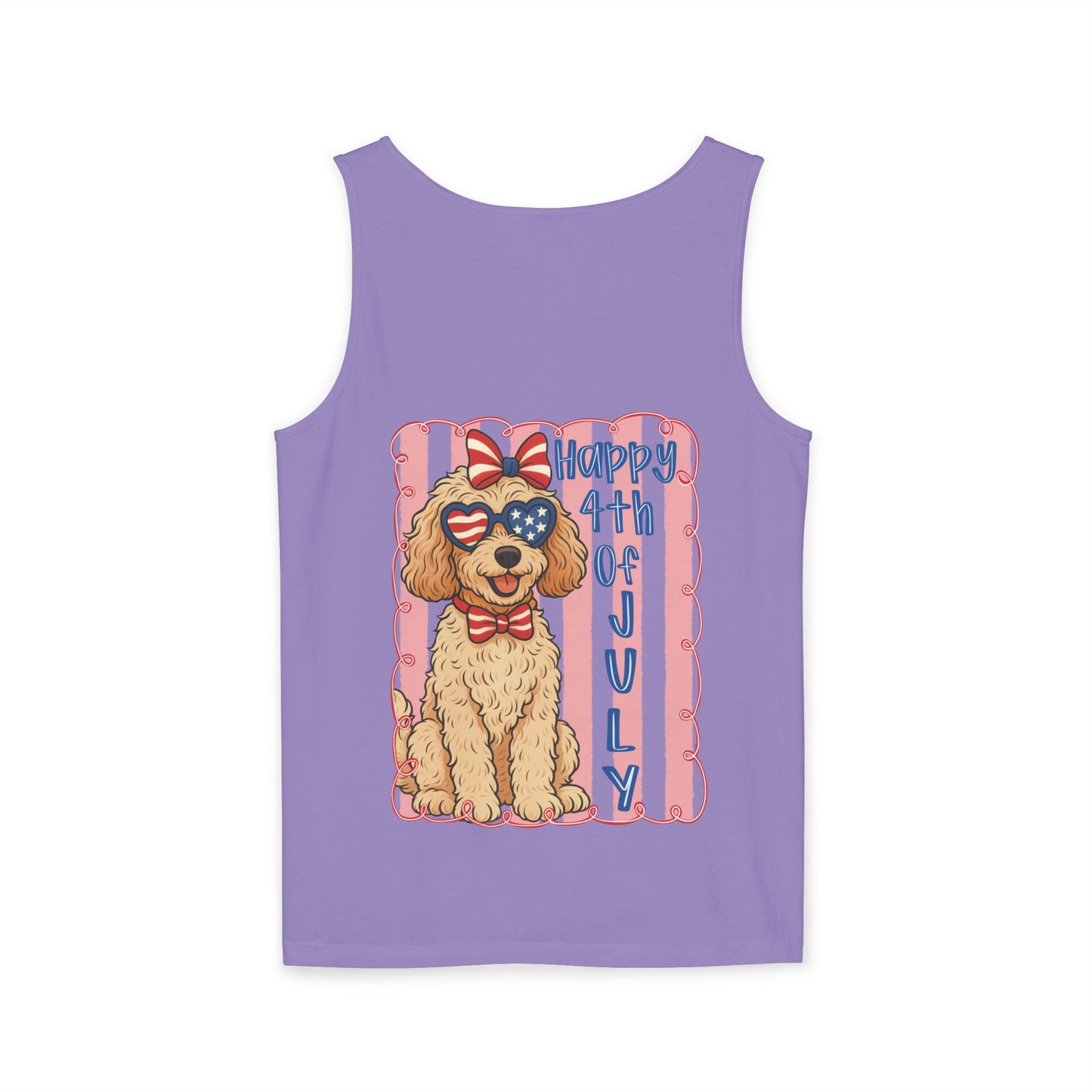 Patriotic Labradoodle - Tank (Comfort Colors)