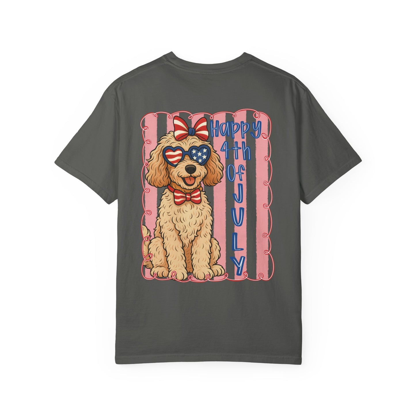 Patriotic Labradoodle - Comfort Colors