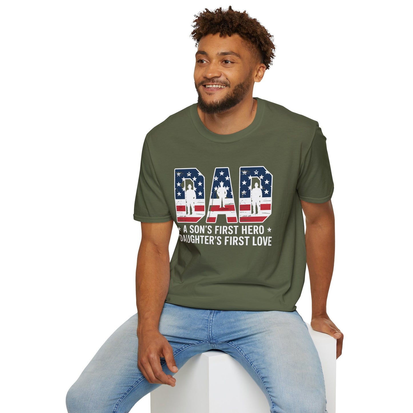 Military Dad - Son's hero, Daughter's love- Gilden