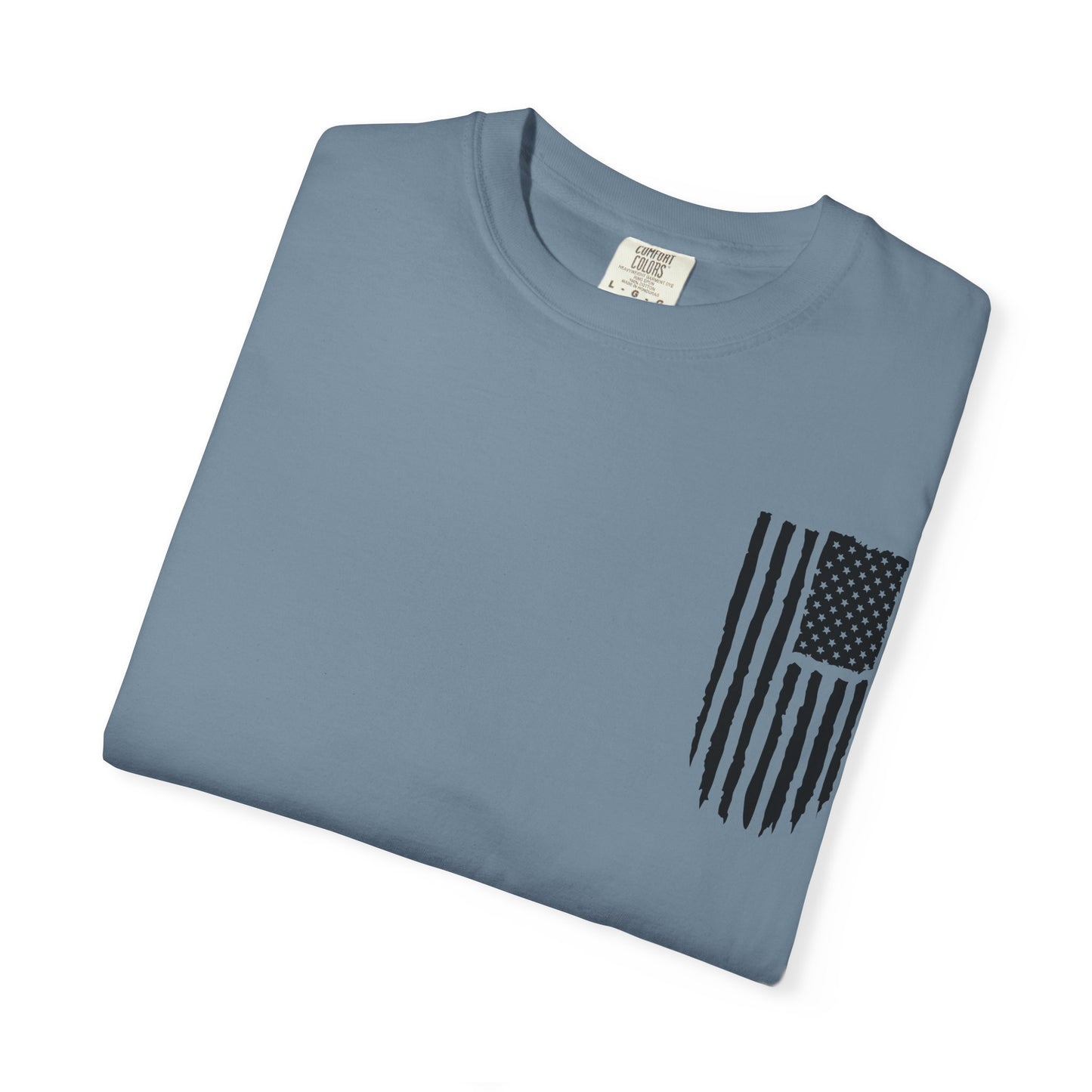 Patriotic Dad - Comfort Colors (Black Writing)