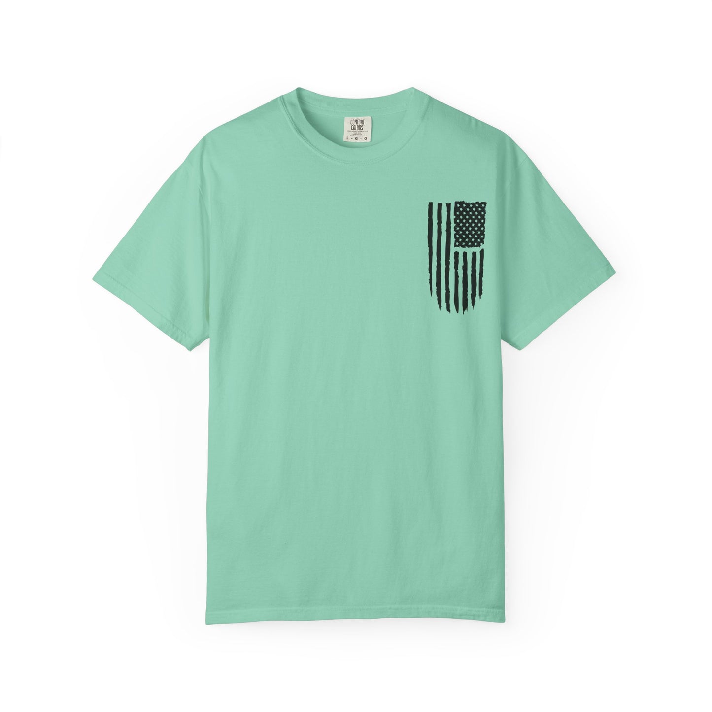 Patriotic Dad - Comfort Colors (Black Writing)