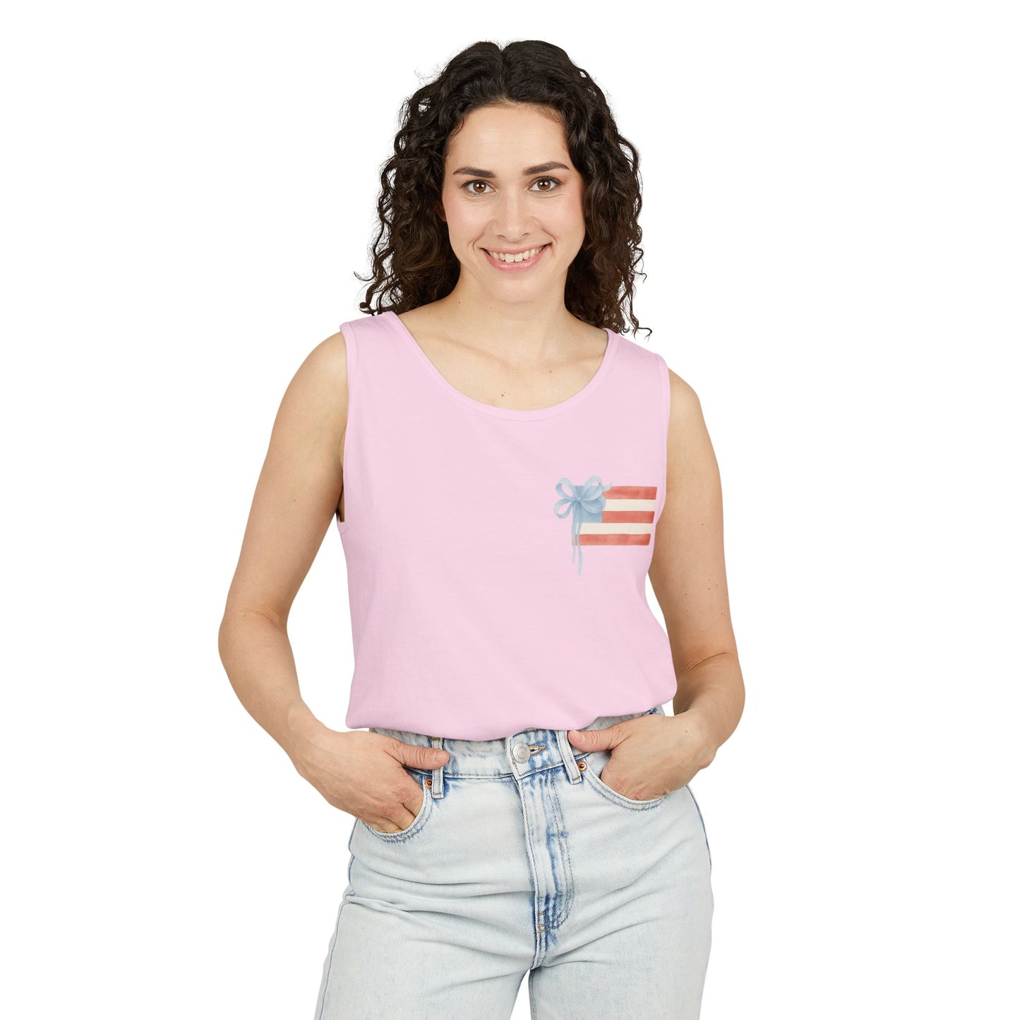 Patriotic Labradoodle - Tank (Comfort Colors)