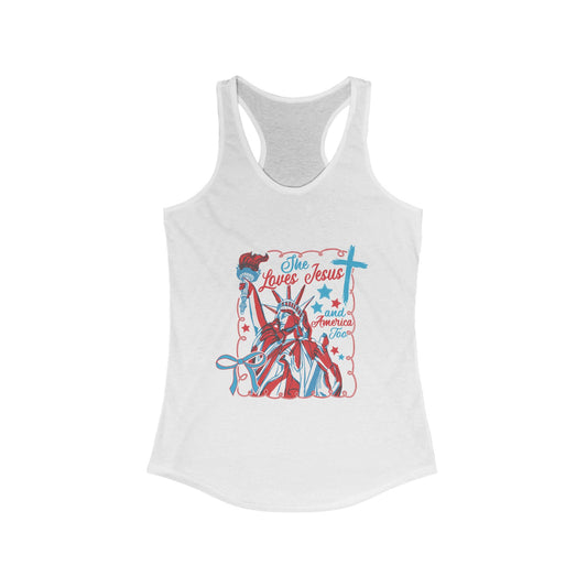 Love Jesus and America - Tank
