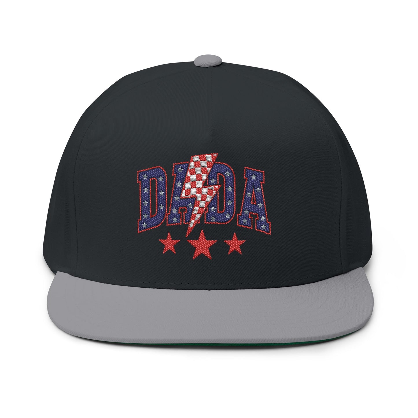 Patriotic Dad Flat Bill