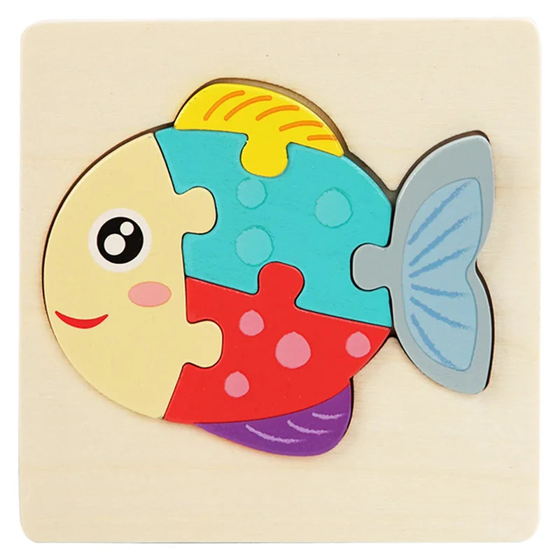 Kids 3D Wooden Puzzle