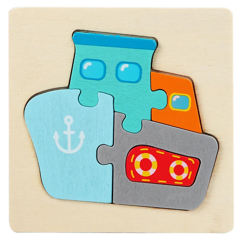Kids 3D Wooden Puzzle