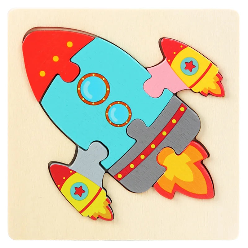 Kids 3D Wooden Puzzle