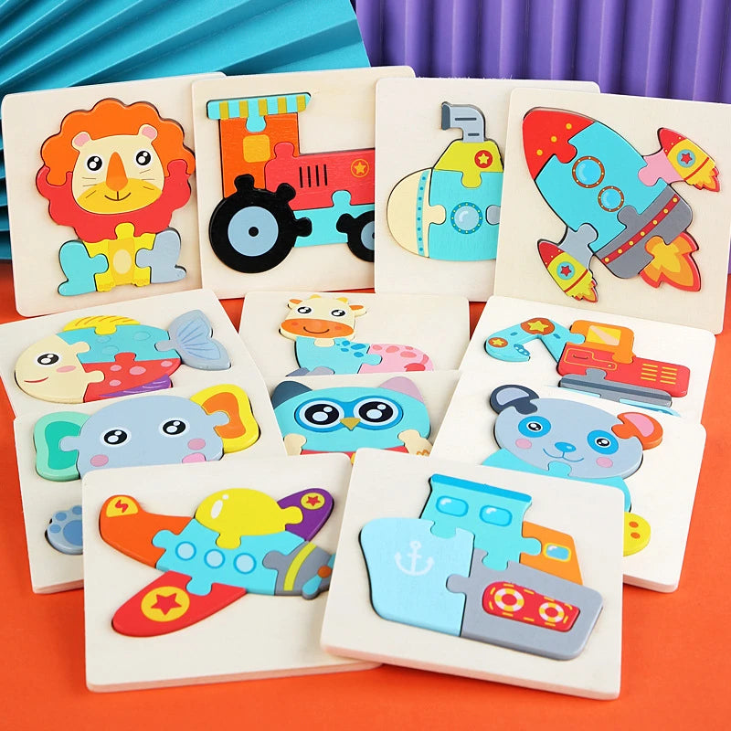 Kids 3D Wooden Puzzle