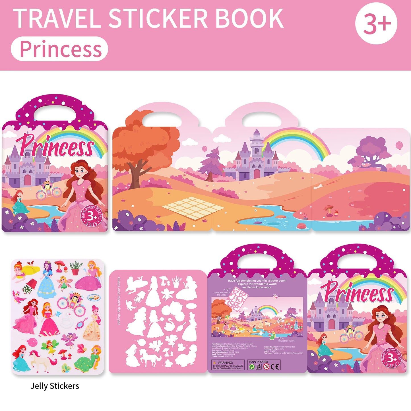 Reusable Sticker Book