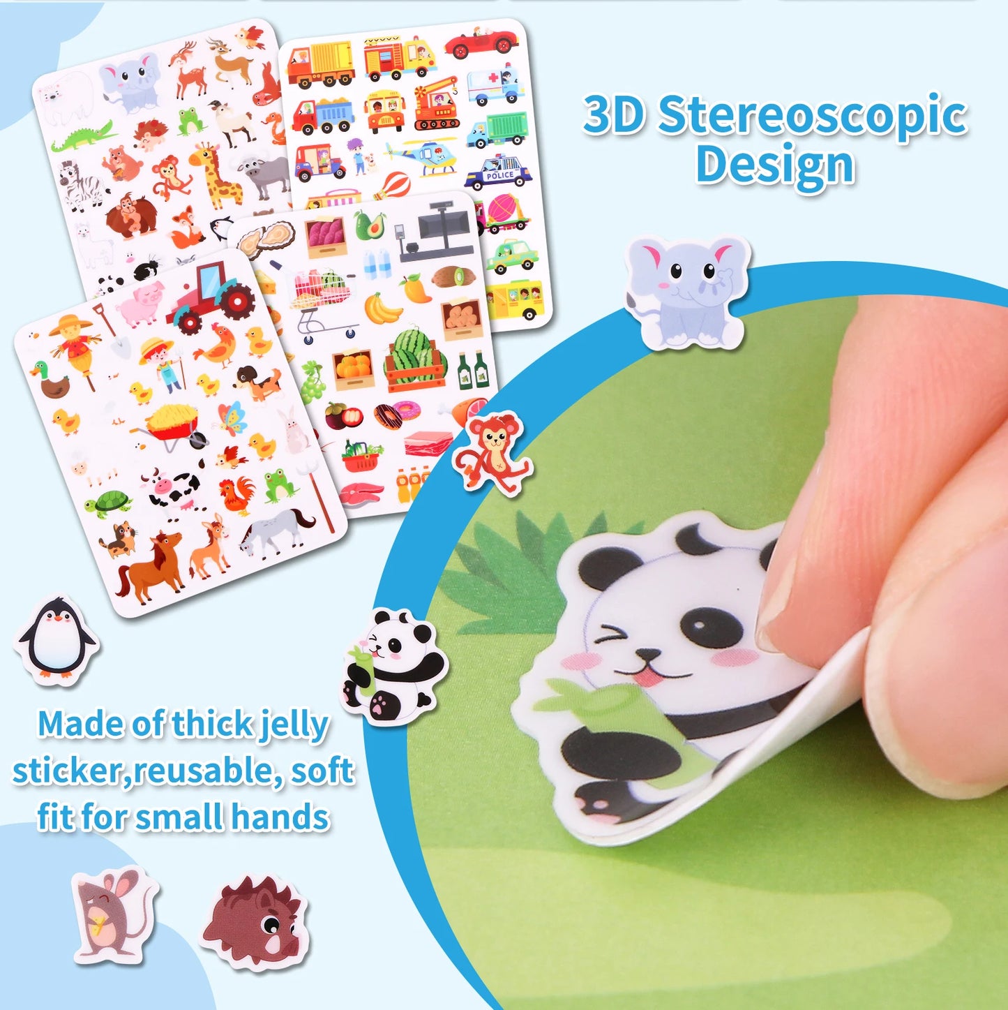 Reusable Sticker Book