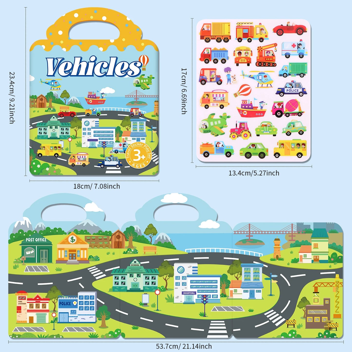 Reusable Sticker Book