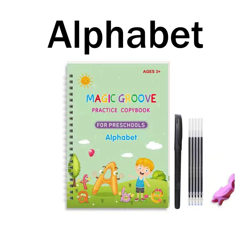 Reusable Fading Ink Writing and Drawing Copybook