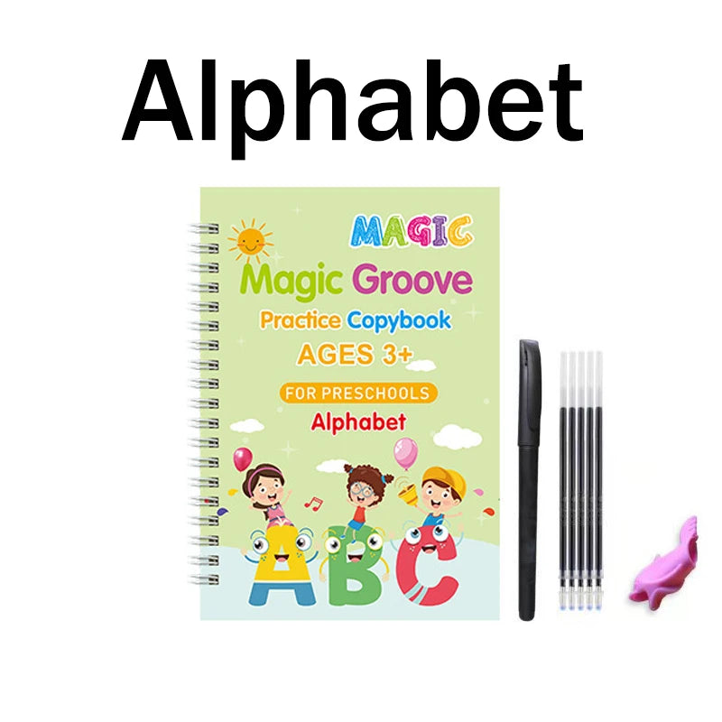 Reusable Fading Ink Writing and Drawing Copybook